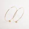 A Pair of Large Celine Hoop Earrings