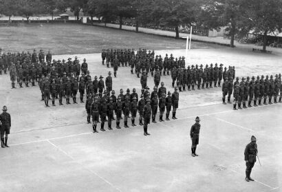 ANNUAL BARRACKS AT WEST CHRISTCHURCH DISTRICT HIGH SCHOOL