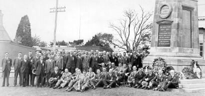 PARADE OF RETURNED SOLDIERS AT RANGIORA