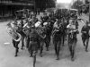 PARADE AT THE MILITARY CAMP IN KAITUNA