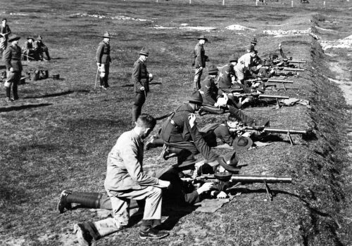 INSTRUCTIONAL SHOOTING PRACTICE AT REDCLIFFS