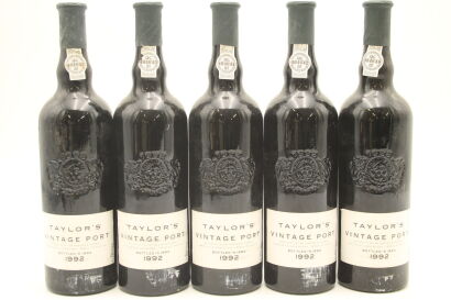 (5) 1992 Taylor Fladgate Vintage Port, Portugal [JR17] [RP100] [WS96]