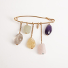 A Gemstone Chloe Brooch