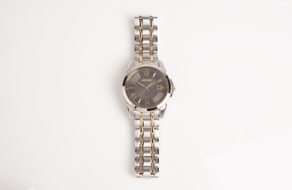 Stainless Steel and Gold Plated Seiko