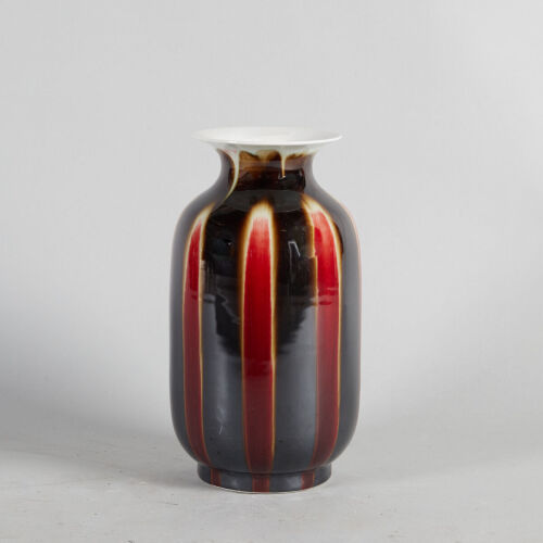 A Chinese Flambe-Glazed Vase (Jingdezhen Zhi Mark)