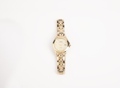 Gold Plated Seiko Watch