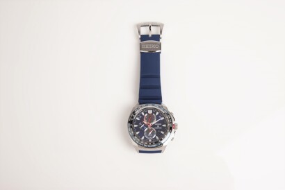 Stainless Steel Seiko World Time