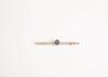 9ct Gold Tourmaline Bar Brooch