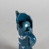 A Carved Chinese Blue-Glazed Pot with Dragon Pattern - 2