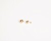A Pair of 9ct Dome Earrings