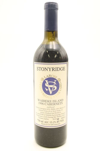 (1) 1996 Stonyridge Vineyard Larose, Waiheke [BC96]