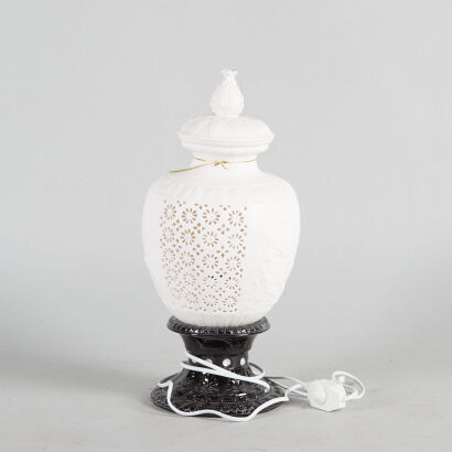A Carved Chinese White-glazed Porcelain Lamb