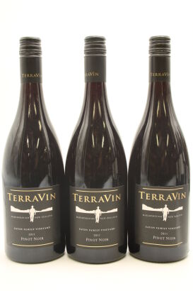 (3) 2011 TerraVin Eaton Family Vineyard Pinot Noir, Marlborough