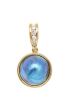 18ct Paua and Diamond Enhancer