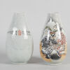 A Pair of Chinese Crackle-Glazed 'Landscape' Vases - 2