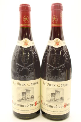 (2) 2004 Le Vieux Donjon Chateauneuf-du-Pape, Rhone [JR17] [WS94]