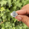 18ct Aquamarine and Diamond Ring - 2