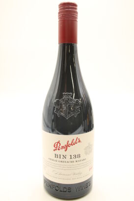 (1) 2018 Penfolds Bin 138 GSM Grenache Shiraz Mourvedre, Barossa Valley