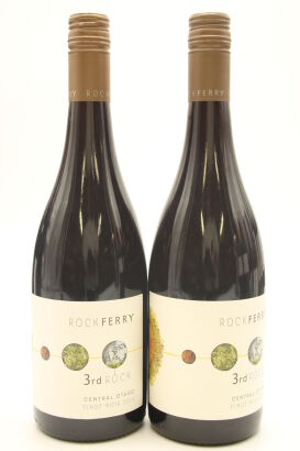 (2) 2014 Rock Ferry '3rd Rock' Pinot Noir, Central Otago