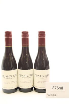 (3) 2016 Quartz Reef Single Vineyard Pinot Noir, Central Otago, 375ml [JR17]