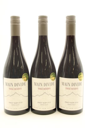 (3) 2014 Main Divide Tehau Reserve Pinot Noir, Canterbury [BC94]