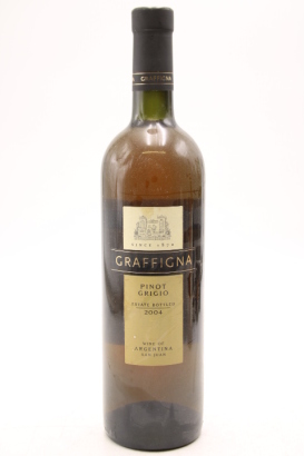(1) 2004 Graffigna Clasico Pinot Grigio, Tulum Valley