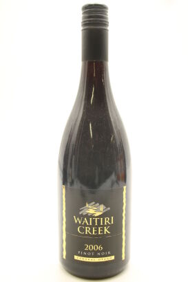 (1) 2006 Waitiri Creek Pinot Noir, Central Otago