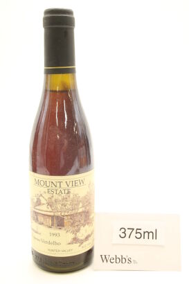 (1) 1993 Mount View Estate Liqueur Verdelho, Hunter Valley, 375ml