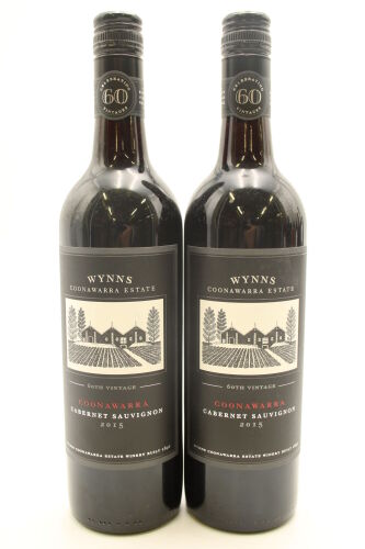 (2) 2015 Wynns Coonawarra Estate Black Label Cabernet Sauvignon, Coonawarra [JR17]