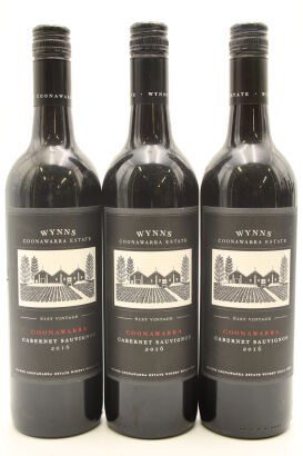 (3) 2016 Wynns Coonawarra Estate Black Label Cabernet Sauvignon, Coonawarra [JR16.5]