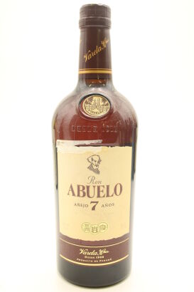 (1) Ron Abuelo Anejo 7 Anos Rum, Panama, 37.5% ABV, 1000ml [WE93]