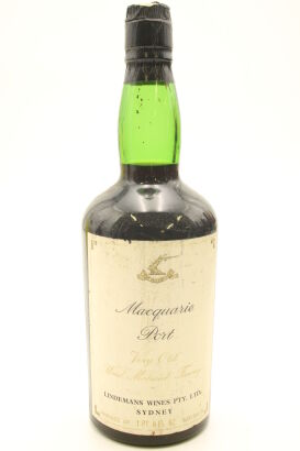 (1) NV Lindemans Macquarie Very Old Wood Matured Tawny Port, South Australia