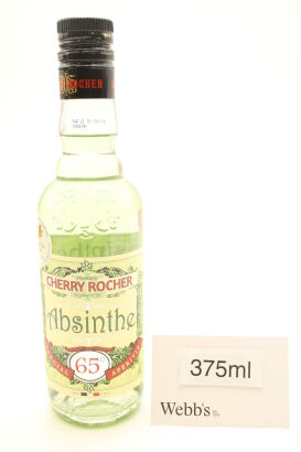 (1) Cherry Rocher Absinthe 65% ABV, 375ml
