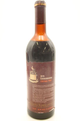 (1) 1976 Mildara Vintage Port, Coonawarra