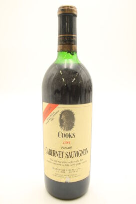 (1) 1984 Cooks Private Bin Cabernet Sauvignon, Hawkes Bay