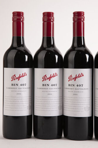 (12) 2004 Penfolds Bin 407 Cabernet Sauvignon, South Australia