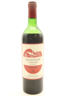 (1) 1985 Mount Mary Lilydale Vineyard Cabernet Sauvignon Cabernet Franc Merlot Malbec, Yarra Valley