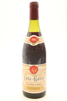 (1) 1987 E. Guigal Cote Rotie Brune et Blonde de Guigal, Rhone
