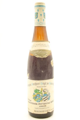 (1) 1976 Heyl zu Herrnsheim Nierstein Pettenthal Riesling Auslese, Rheinhessen (LS)