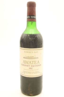 (1) 1982 Te Mata Estate Awatea Cabernets Merlot, Hawkes Bay