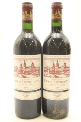 (2) 1990 Chateau Cos d'Estournel, Saint-Estephe [JR19] [RP95]