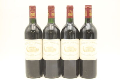 (4) 1986 Chateau Margaux, Margaux [JR17] [RP97]