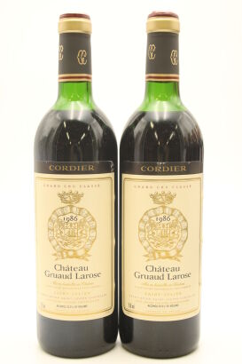 (2) 1986 Chateau Gruaud-Larose, Saint-Julien [JR17.5] [RP96]