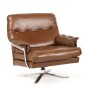 An Arne Norell Swivel Lounge Chair