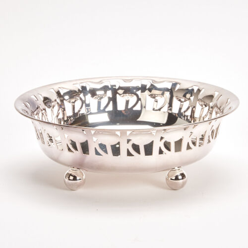 An Alessi Silver Plated 'Rosenschale' Bowl