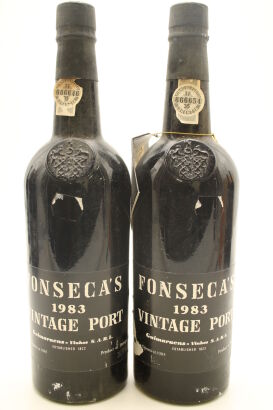 (2) 1983 Fonseca Vintage Port, Portugal [JR16.5]