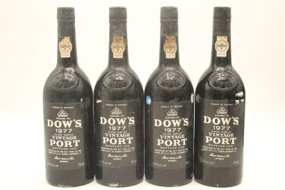 (4) 1977 Dow's Vintage Port, Portugal [JR17.5]