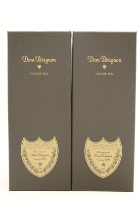 (2) 2004 Dom Perignon Brut, Champagne [JR17.5] [WS95] (GB)