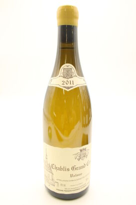 (1) 2011 Domaine Francois Raveneau Valmur, Chablis Grand Cru