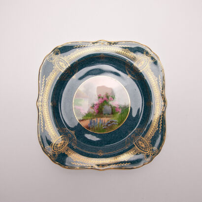 A Royal Worcester Plate